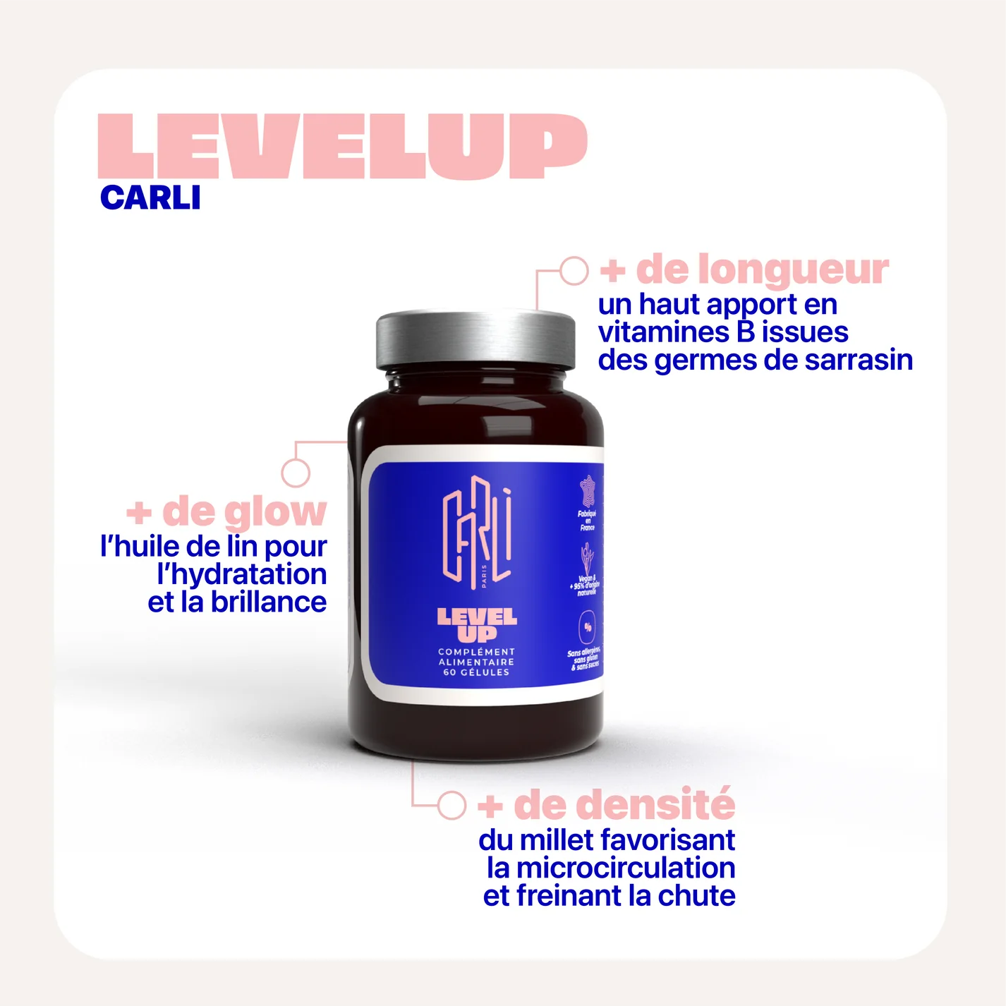 LevelUp- complément alimentaire